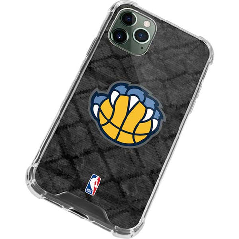 NBA Memphis Grizzlies Dark Rust iPhone 11 Pro Max Clear Case