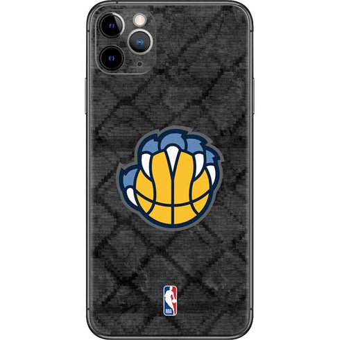 NBA Memphis Grizzlies Dark Rust iPhone 11 Pro Max Skin