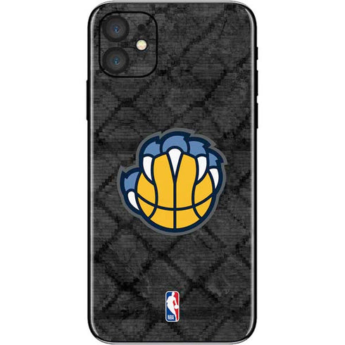NBA Memphis Grizzlies Dark Rust iPhone 11 Skin