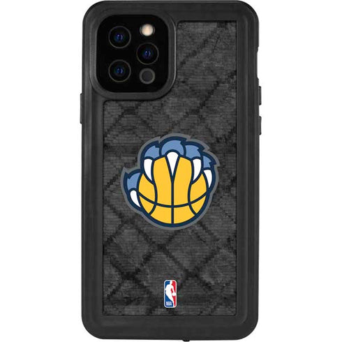 NBA Memphis Grizzlies Dark Rust iPhone 12 Pro Waterproof Case