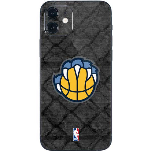NBA Memphis Grizzlies Dark Rust iPhone 12 Skin