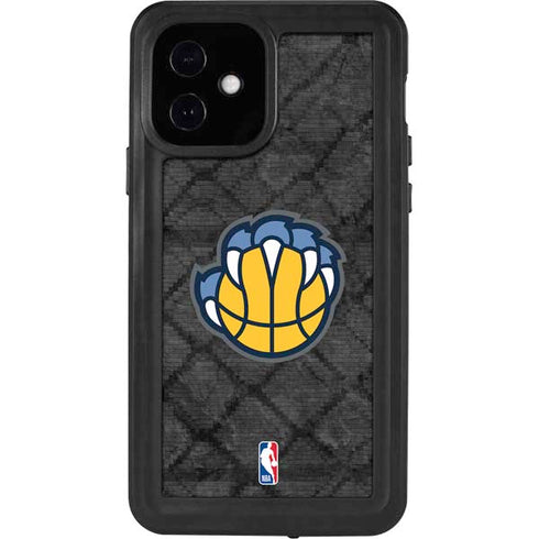 NBA Memphis Grizzlies Dark Rust iPhone 12 Waterproof Case