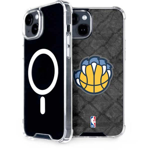 NBA Memphis Grizzlies Dark Rust iPhone 13 MagSafe Case