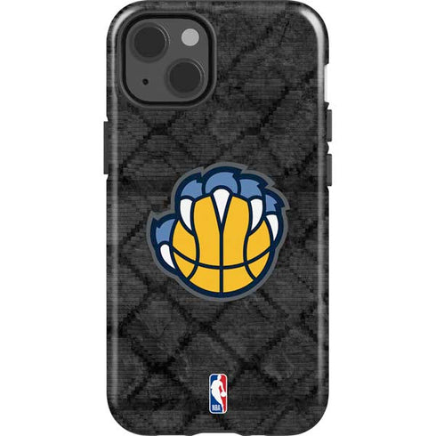 NBA Memphis Grizzlies Dark Rust iPhone 14 Impact Case