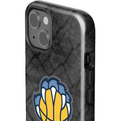 NBA Memphis Grizzlies Dark Rust iPhone 14 Impact Case