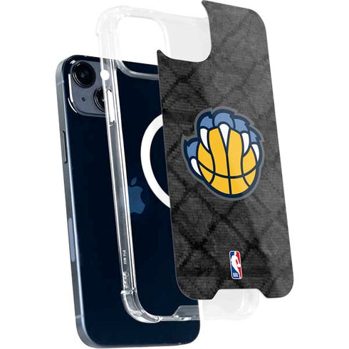 NBA Memphis Grizzlies Dark Rust iPhone 15 Plus MagSafe Case