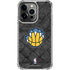 NBA Memphis Grizzlies Dark Rust iPhone 14 Pro Clear Case