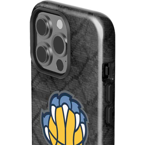 NBA Memphis Grizzlies Dark Rust iPhone 14 Pro Impact Case