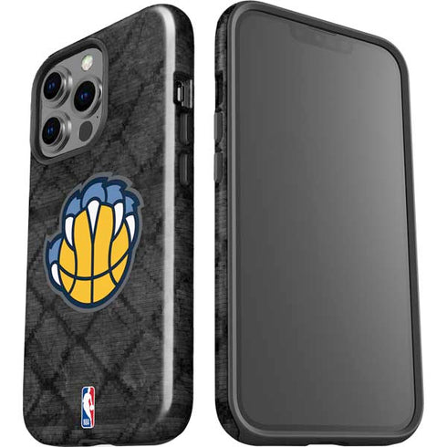 NBA Memphis Grizzlies Dark Rust iPhone 14 Pro Impact Case