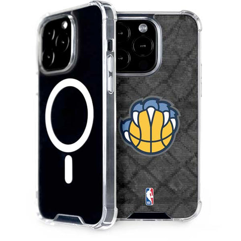 NBA Memphis Grizzlies Dark Rust iPhone 15 Pro MagSafe Case