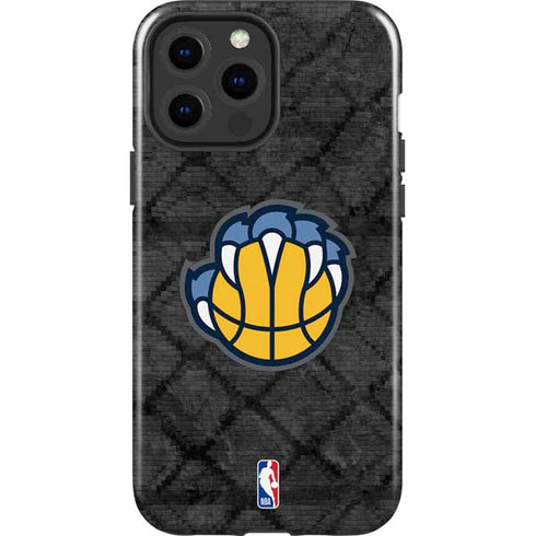 NBA Memphis Grizzlies Dark Rust iPhone 14 Pro Max Impact Case