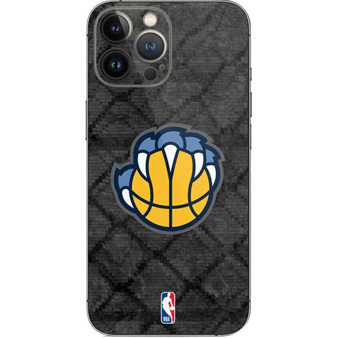 NBA Memphis Grizzlies Dark Rust iPhone 14 Pro Max Skin