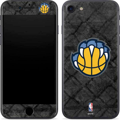 NBA Memphis Grizzlies Dark Rust iPhone 7 Skin