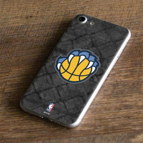 NBA Memphis Grizzlies Dark Rust iPhone 7 Skin