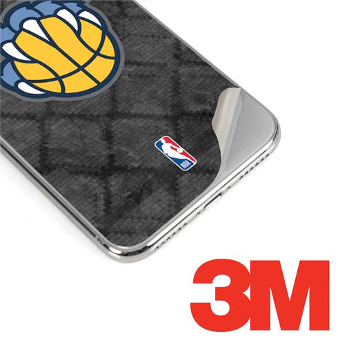 NBA Memphis Grizzlies Dark Rust iPhone XS Max Skin