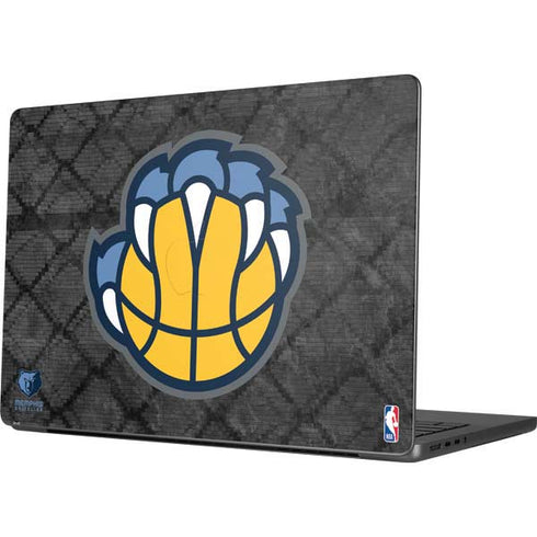 NBA Memphis Grizzlies Dark Rust MacBook Pro 14in (2021-24) Skin