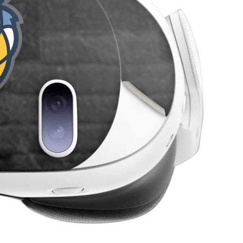 NBA Memphis Grizzlies Dark Rust Meta Quest 3 Skin
