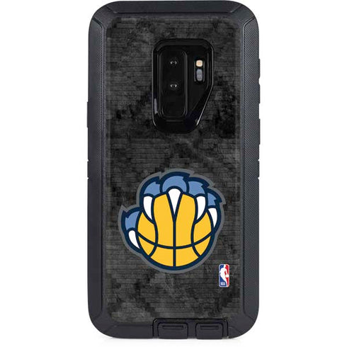 NBA Memphis Grizzlies Dark Rust Otterbox Defender Galaxy Skin