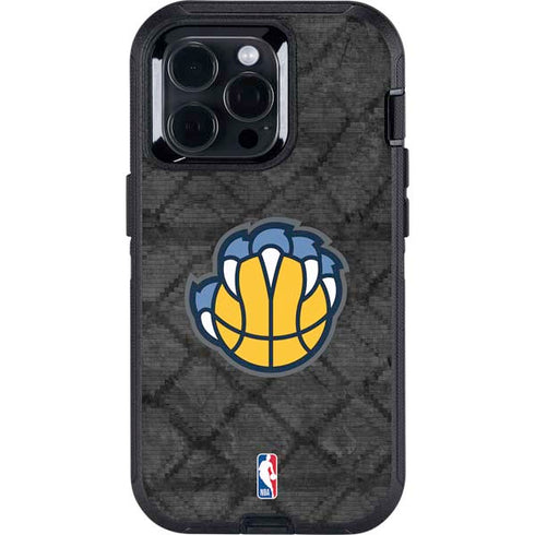 NBA Memphis Grizzlies Dark Rust Otterbox Defender iPhone Skin