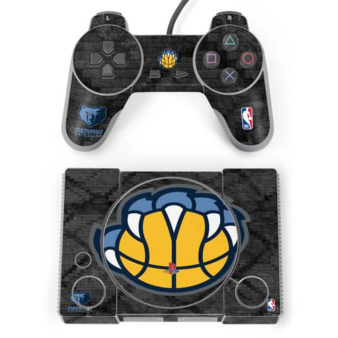NBA Memphis Grizzlies Dark Rust PlayStation Classic Bundle Skin