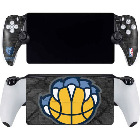 NBA Memphis Grizzlies Dark Rust PlayStation Portal Remote Player Skin