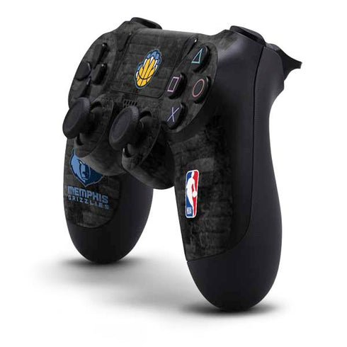 NBA Memphis Grizzlies Dark Rust PS4 Controller Skin