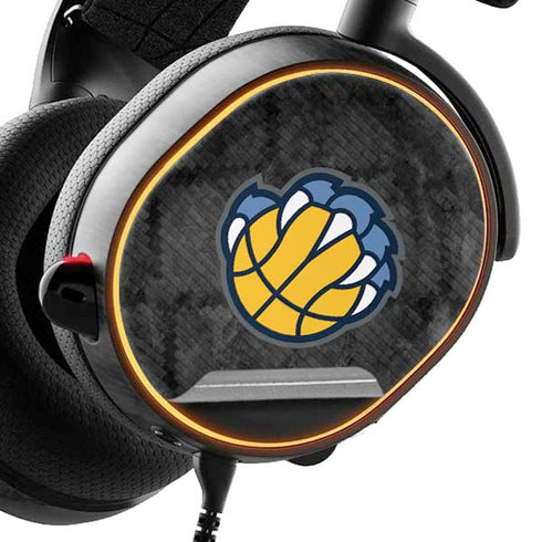NBA Memphis Grizzlies Dark Rust SteelSeries Arctis 5 Skin
