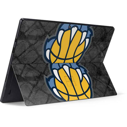 NBA Memphis Grizzlies Dark Rust Surface Pro 6 Skin