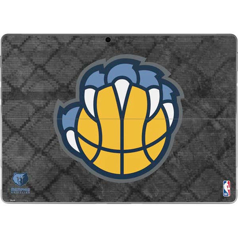 NBA Memphis Grizzlies Dark Rust Surface Pro 9 Skin
