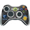 NBA Memphis Grizzlies Dark Rust Xbox 360 Wireless Controller Skin