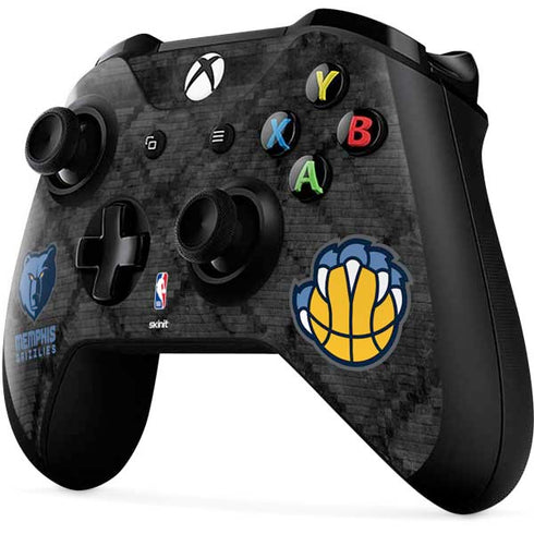 NBA Memphis Grizzlies Dark Rust Xbox One X Controller Skin