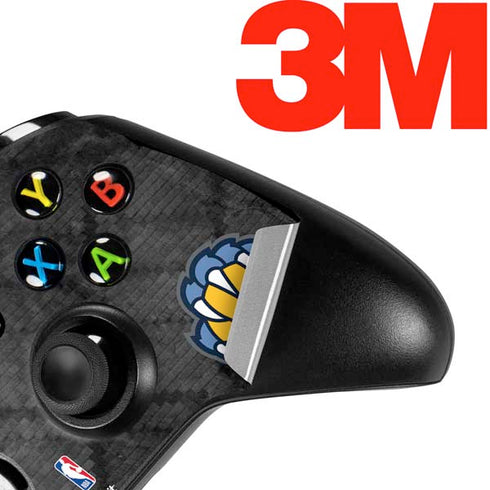 NBA Memphis Grizzlies Dark Rust Xbox One X Controller Skin