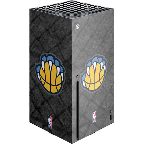 NBA Memphis Grizzlies Dark Rust Xbox Series X Console Skin