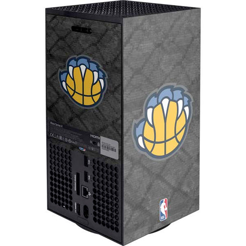 NBA Memphis Grizzlies Dark Rust Xbox Series X Console Skin