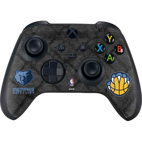 NBA Memphis Grizzlies Dark Rust Xbox Series X Controller Skin