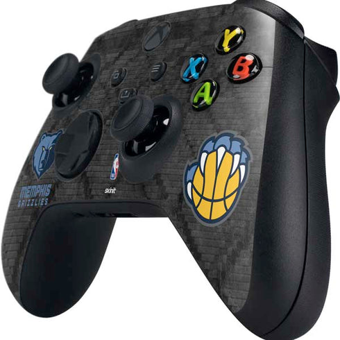 NBA Memphis Grizzlies Dark Rust Xbox Series X Controller Skin