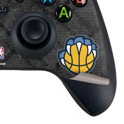 NBA Memphis Grizzlies Dark Rust Xbox Series X Controller Skin