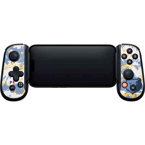 NBA Memphis Grizzlies Digi Camo Backbone One for iPhone Game Controller Skin