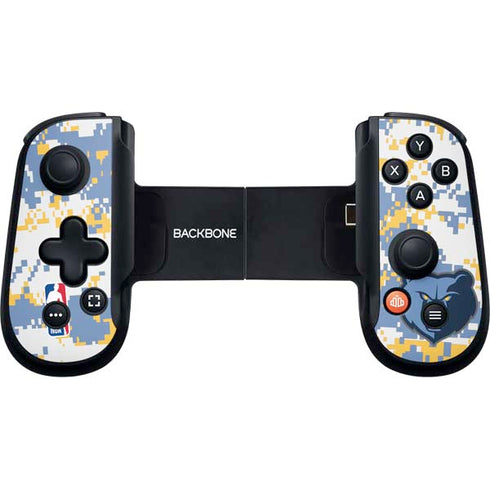 NBA Memphis Grizzlies Digi Camo Backbone One for iPhone Game Controller Skin