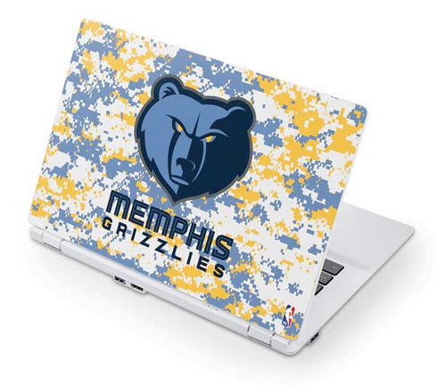 NBA Memphis Grizzlies Digi Camo Acer Chromebook Skin