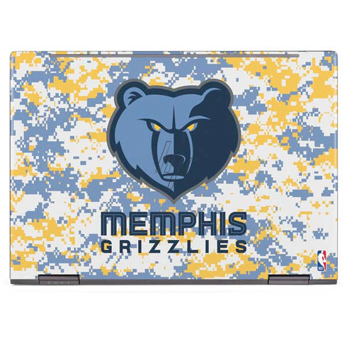 NBA Memphis Grizzlies Digi Camo HP Envy Skin