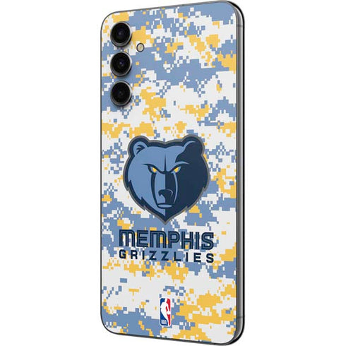 NBA Memphis Grizzlies Digi Camo Galaxy A14 5G Skin