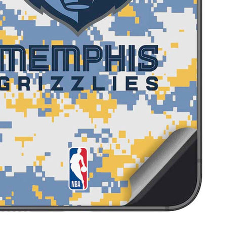NBA Memphis Grizzlies Digi Camo Galaxy A14 5G Skin