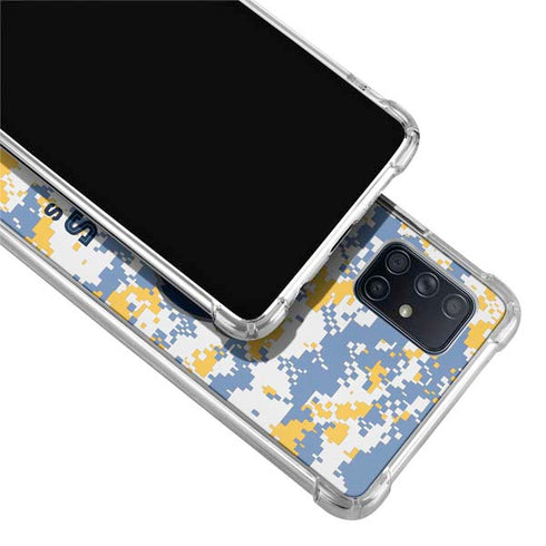 NBA Memphis Grizzlies Digi Camo Galaxy A51 5G Clear Case