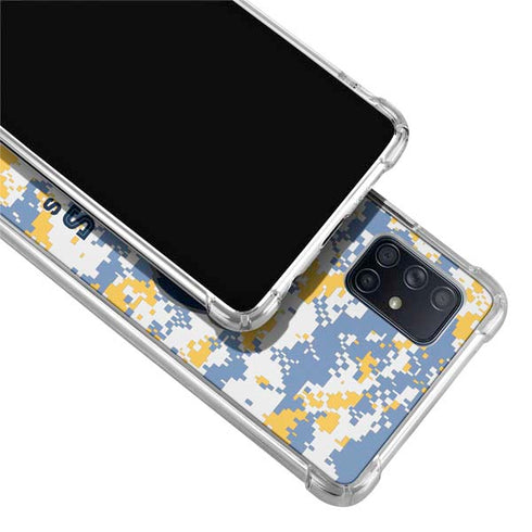 NBA Memphis Grizzlies Digi Camo Galaxy A71 5G Clear Case