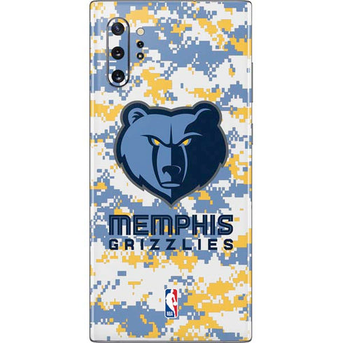 NBA Memphis Grizzlies Digi Camo Galaxy Note 10 Plus Skin