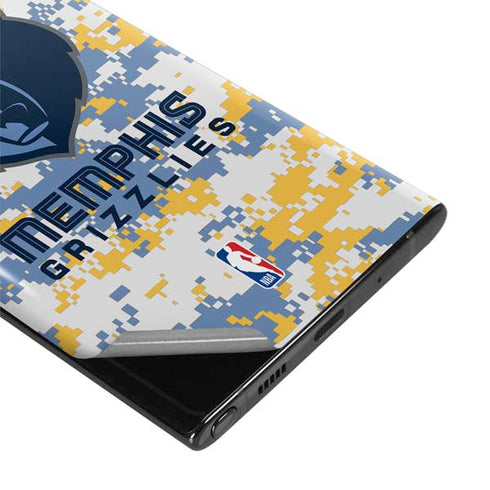 NBA Memphis Grizzlies Digi Camo Galaxy Note 10 Skin