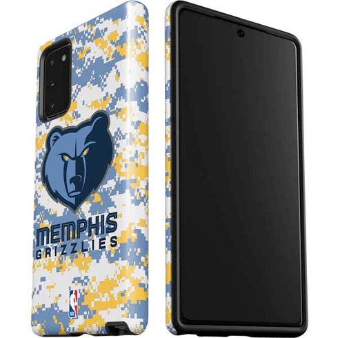 NBA Memphis Grizzlies Digi Camo Galaxy Note20 5G Pro Case