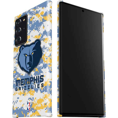 NBA Memphis Grizzlies Digi Camo Galaxy Note20 Ultra 5G Lite Case