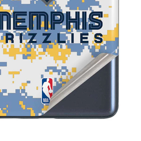 NBA Memphis Grizzlies Digi Camo Galaxy S20 Fan Edition Skin